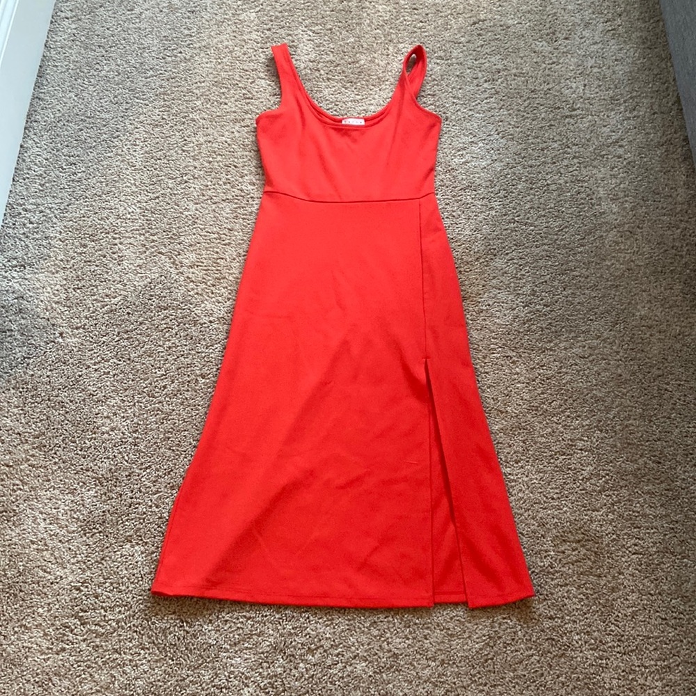 Leith Coral dress